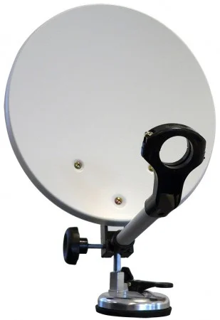 Mala com Antena Portatil Metalica 35cm Opticum