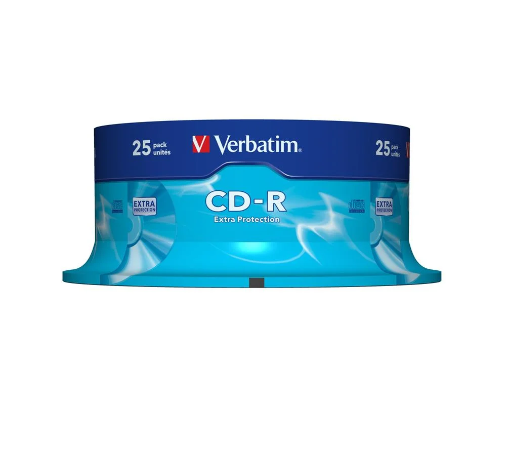 Verbatim Cd-R 52x 700mb 80min Extra Prot Bobine (.
