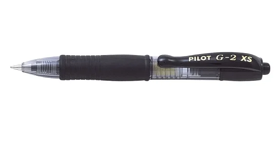 Pilot Bl-G2-7-Xs, Preto, Preto, Transparente, 0,4.