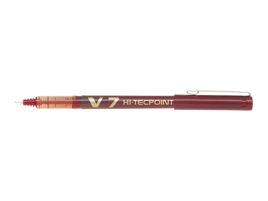 Boligrafo Roller Tinta Liquida V7 Rojo Pilot Bx-V.