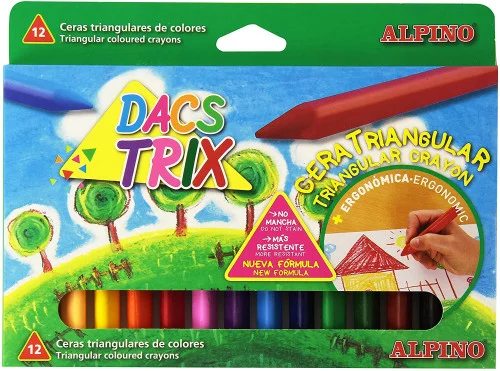 Dacs Estojo Ceras Dacstrix Cores Surtidas   12 un