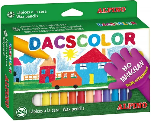 Dac Cor Estojo 24 Ceras Dc050295