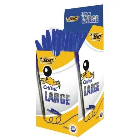 Bolígrafos de Tinta de Aceite Bic Cristal Large 8.