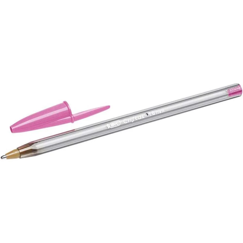 Caneta Rosa Cristal 1.6mm Bic