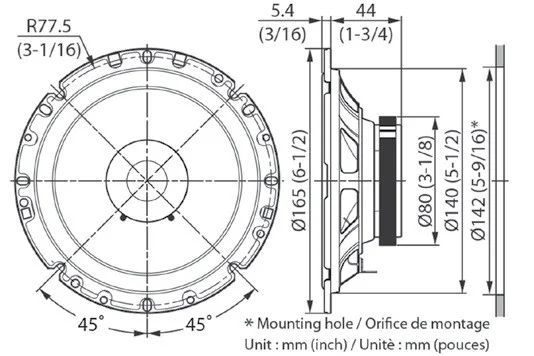 Kit Altavoces Kenwood Kfc S 1756