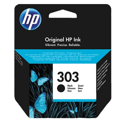 Hp Ink Cart. T6n02ae No.303 F?r Envy Photo 6220/6230/6255/ 7134/7155/7855 Black