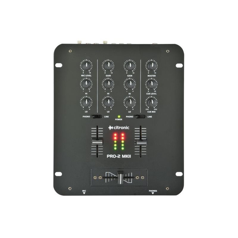 Mesa de Mistura Dj 2 Canais