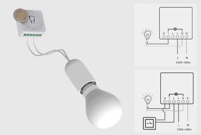 Mini Modulo On/Off Recetor DIO2.0