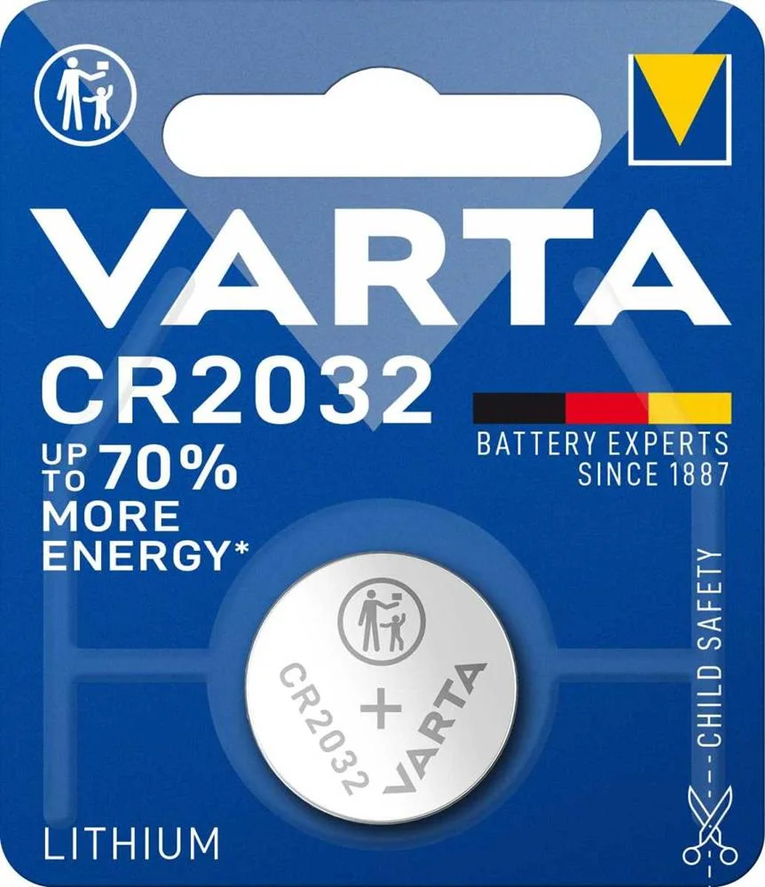 Pila de Botón de Litio Varta Cr 2032 3 V 3v