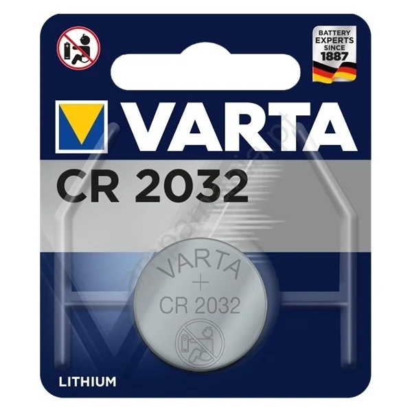 Pila de Botón de Litio Varta Cr 2032 3 V 3v