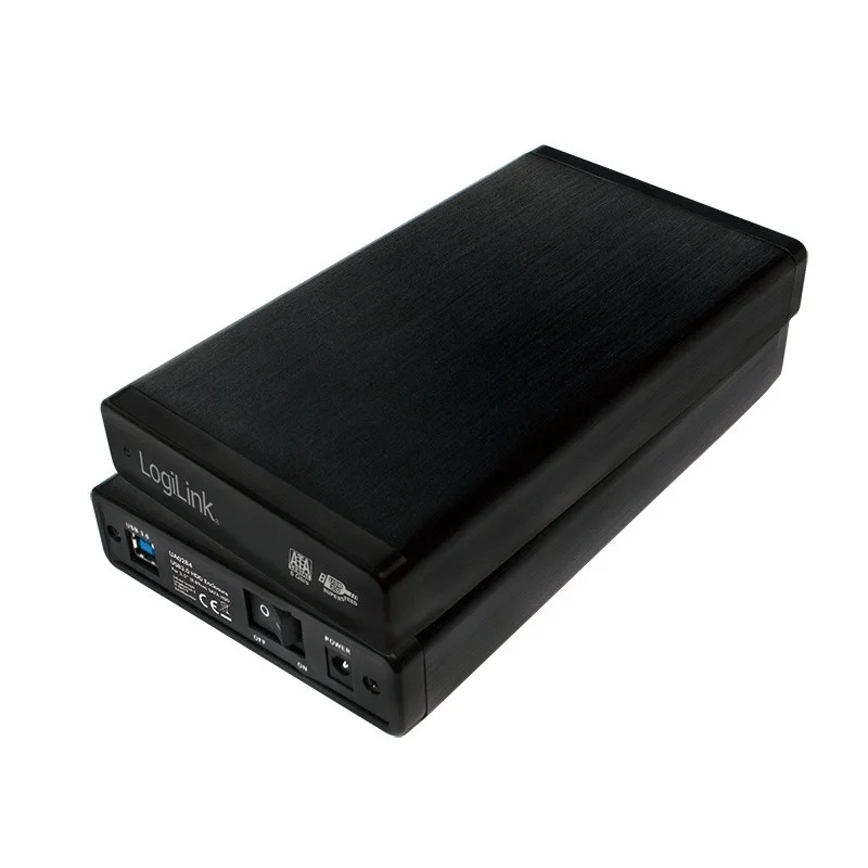 Logilink Caixa Externa de 3 5 Polegadas  Sata  Usb