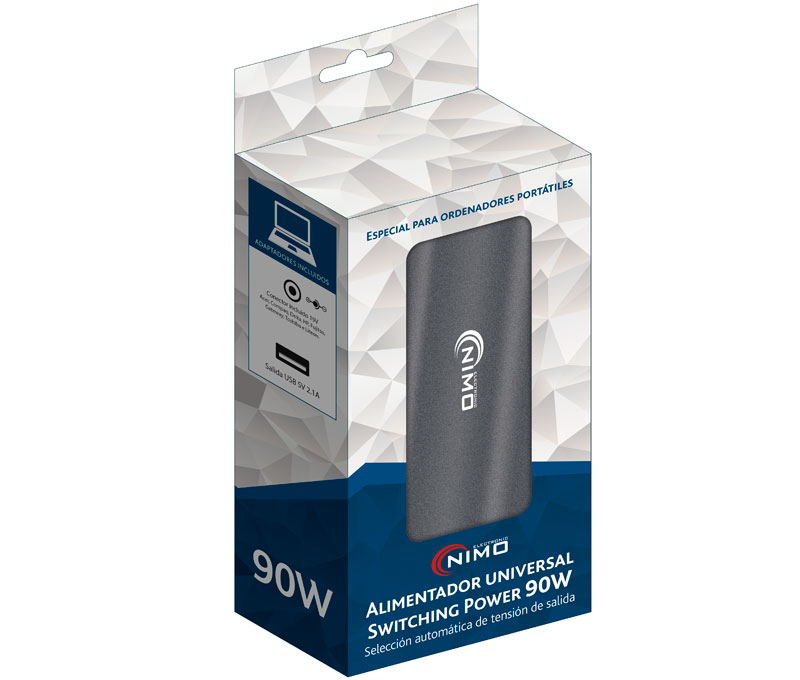 Alimentador Automatico Pc Portatil 15-20vdc 90w