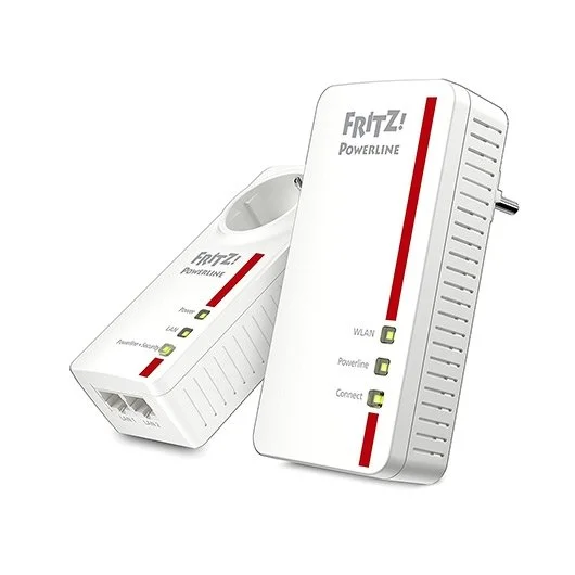 Adaptador Plc Fritz! 1260e 1200 Mbps Branco