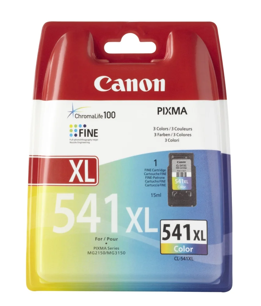 Tinteiro de Tinta Original Canon Cl-541 Tricolor 