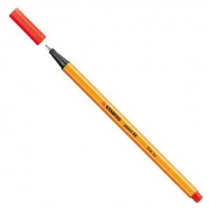 Rotulador Punta Fina Point 88 0.4mm Carmín Stabilo 88/48