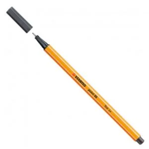 Caneta Stabilo Point 88 Fineliner 0.4mm 88/97 Cinz