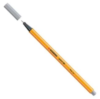 Rotulador Punta Fina Point 88 0.4mm Gris Medio Stabilo 88/95