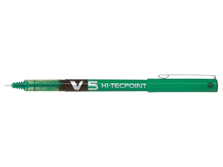 Boligrafo Roller Tinta Liquida V5 Verde Pilot Bx-.