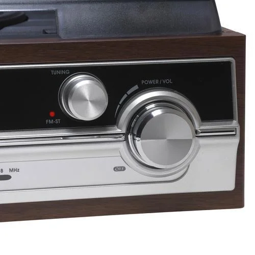 VPL-130 - GIRA-DISCOS RETRO COM RÁDIO E COLUNAS I.