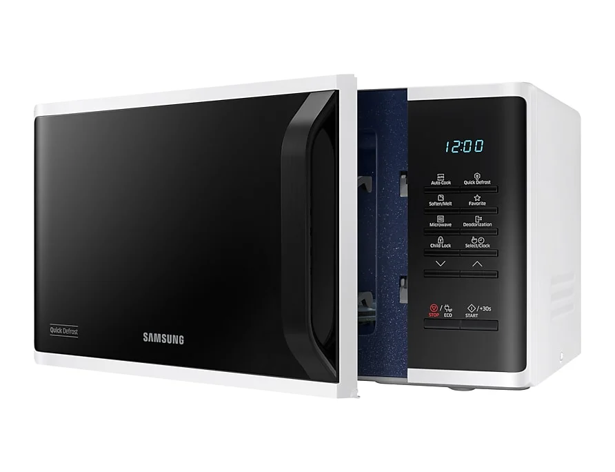 Samsung Microondas 23lt 800w S/Grill Branco/Preto