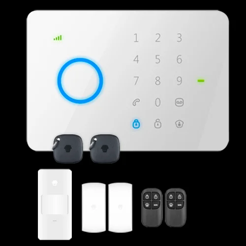 Kit Alarma Hogar - Panel Táctil Con Módulo.
