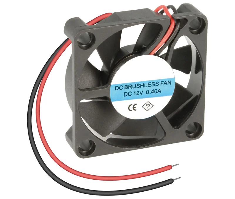 Ventilador 12vdc 45x45x10mm De Veio Com Fios