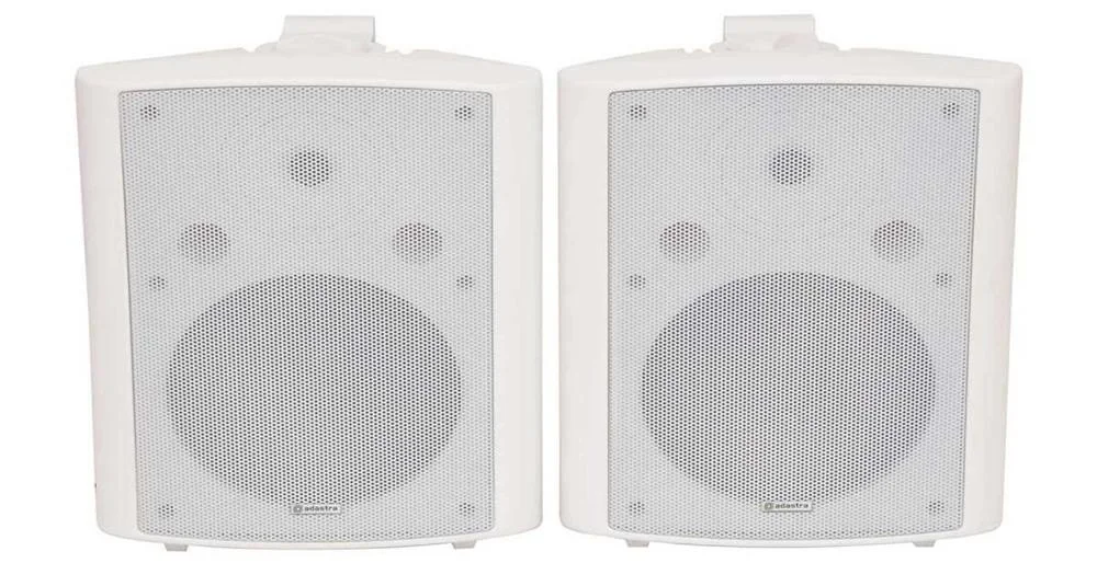 Bc8w 8inch Stereo Speakers White Pair