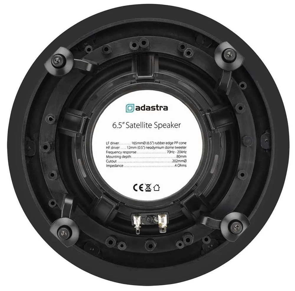 Bluetooth 6.5in Ceiling Speakers Set