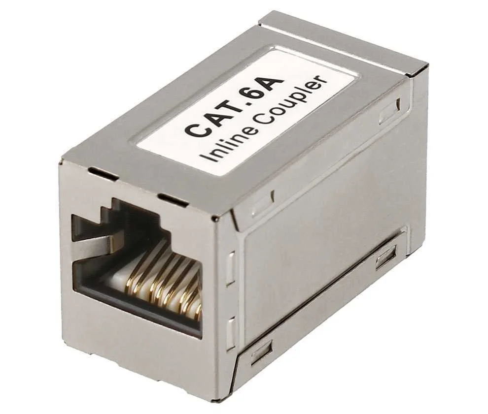 Adaptador Inline Coupler Rj45 Cat6a Ftp H-H