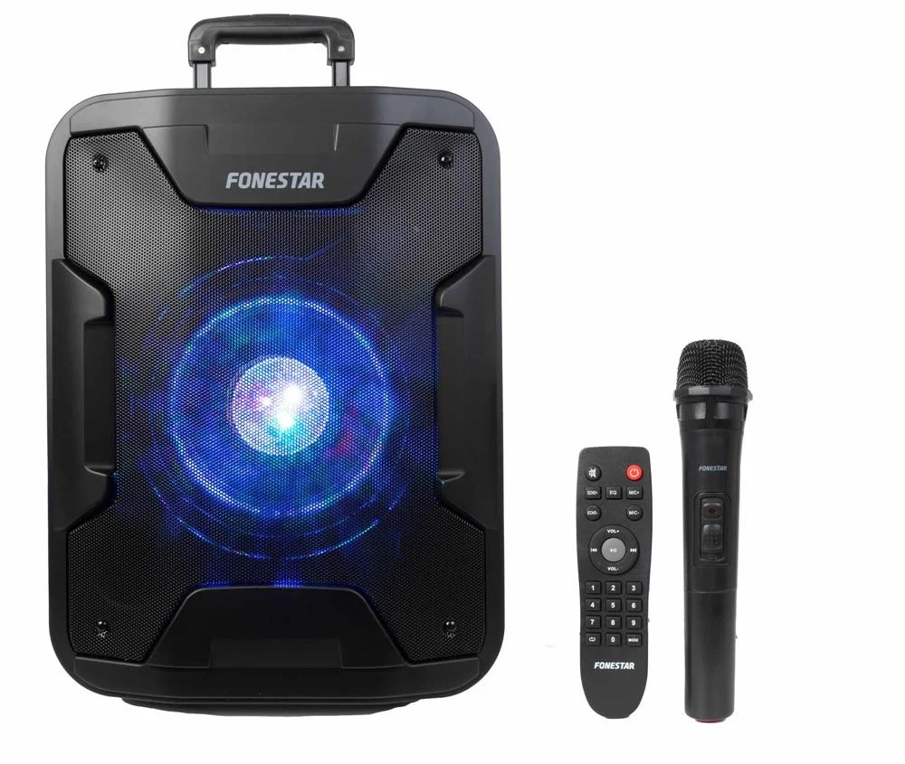 Coluna Amplificada Portatil 200W
