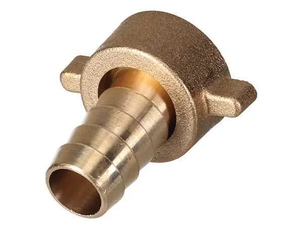 Conector em Latão - Torneira Fêmea 3/4" - Mangueira 5/8