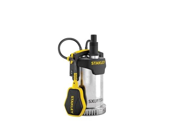 Stanley - Bomba Submersível - Aço Inoxidável - Água Limpa - 750 W
