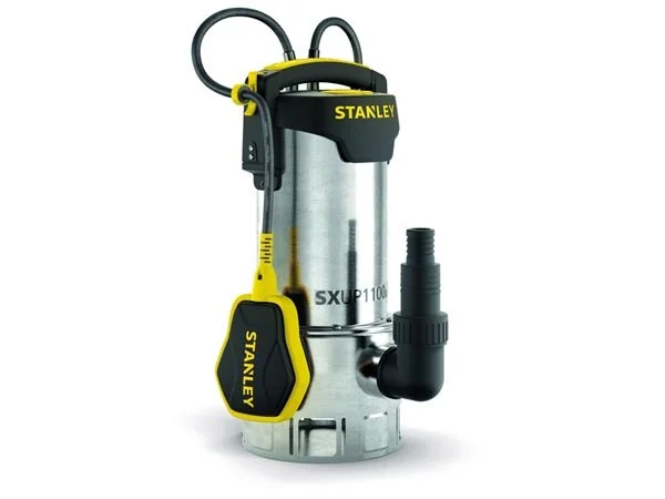Stanley - Bomba Submersível - Aço Inoxidável - Águas Sujas - 1100 W
