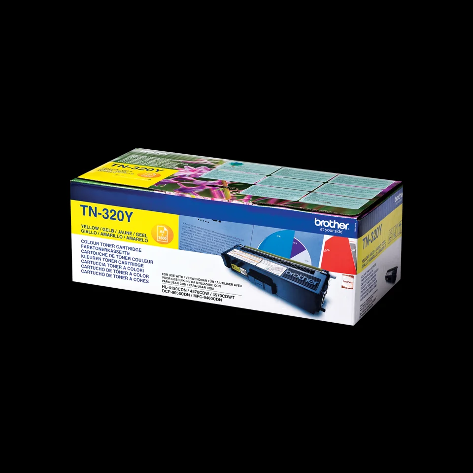 Tinteiro de Tinta Original Brother Tn320y