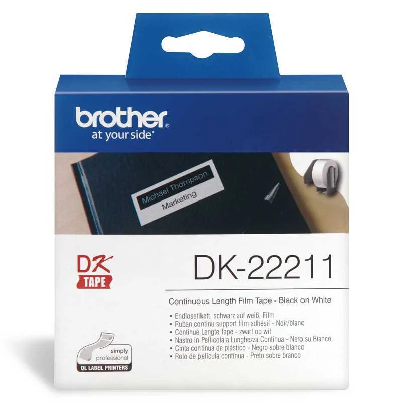 Brother Adress-Etiketten Dk-22211 (29mm)