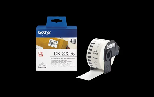 Brother Continuous Label 22225 White