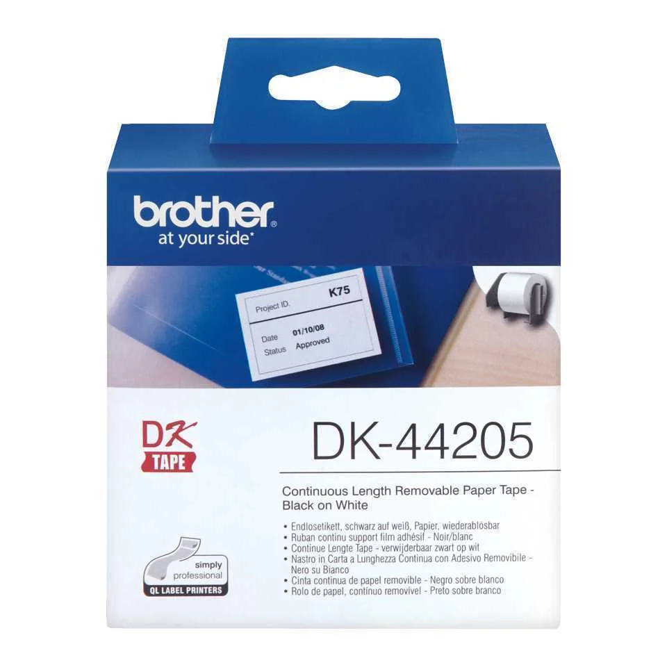 Brother Adress-Etiketten Dk-44205 (62mm)