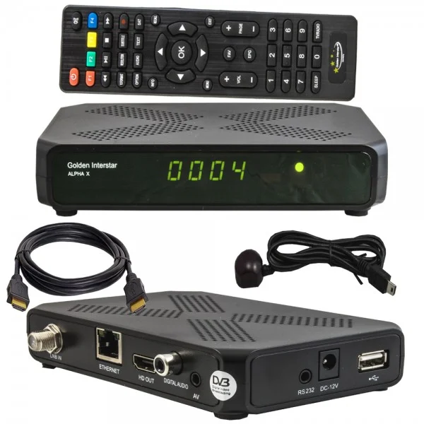Receptor Satélite Dvb-S2 Linux