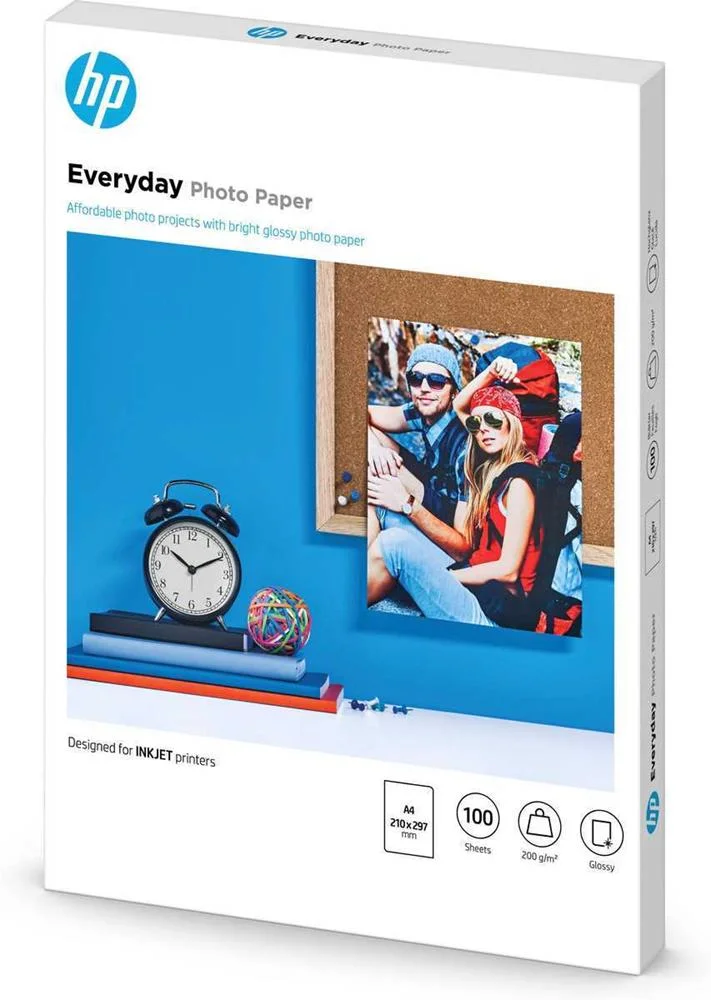 Fotopapier Hp A4 100 Stück 170g/M2 Photosmart 7760 Standard