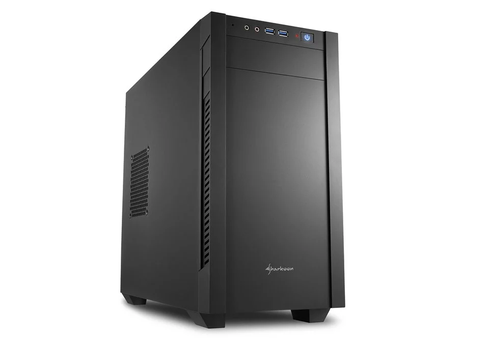 Sharkoon Gehäuse S1000              Micro-Atx1xmetallschwarz