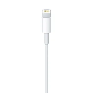 Cabo Usb a Macho - Lightning Macho 50cm Branco - Apple