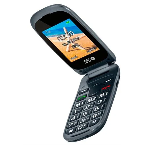 Flip Senior Harmony Mobile Phone Black - Spc
