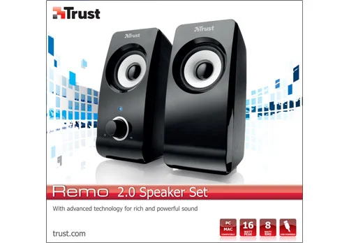 Trust Colunas Remo 2.0 8w Rms Usb