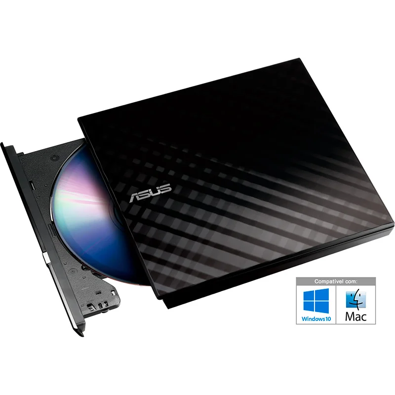 *asu Zew Black Lite Slim Usb 2.0