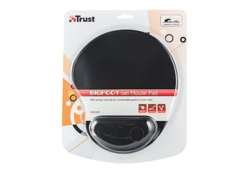 Trust Mouse Pad Bigfoot Silicone Black #Kamikaze Promo#