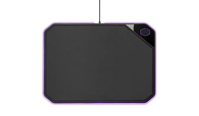 Tapete p/ Rato MP860 RGB Preto (Duplo Lado)