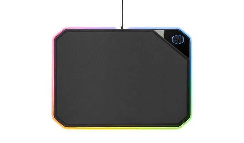 Tapete p/ Rato MP860 RGB Preto (Duplo Lado)