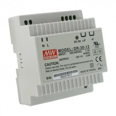 Fuente de Alimentación de Canalón Din 230v 48vdc .