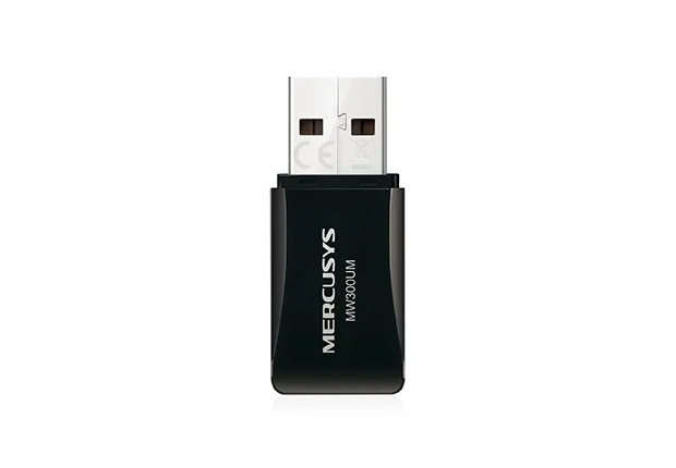Mini Adaptador Wireless N300mbps Mercusys Mw300um