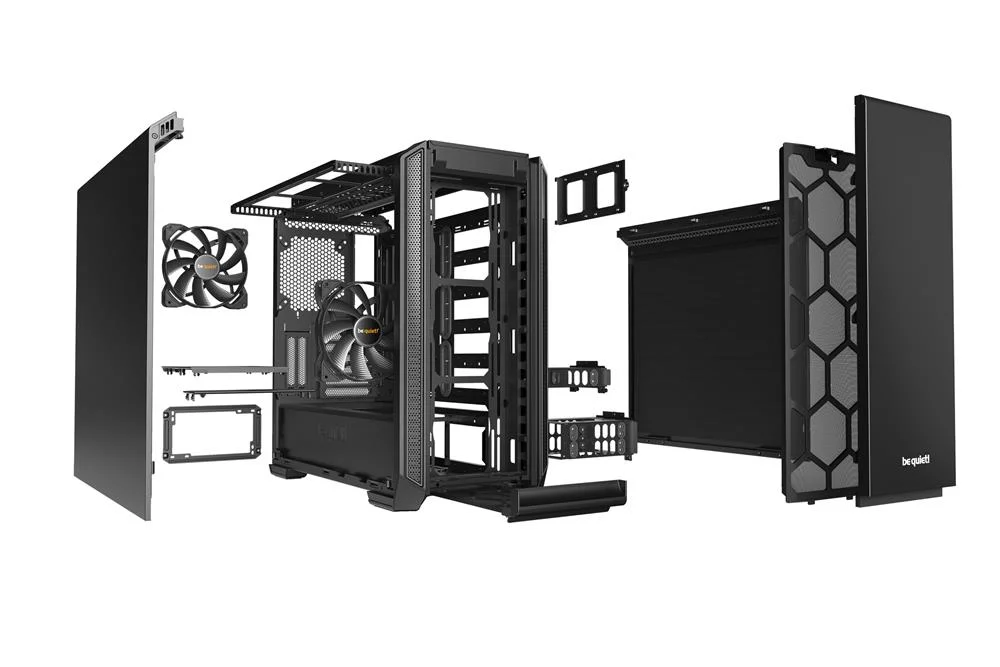 Torre E-Atx Be Quiet! Silent Base 601 Black